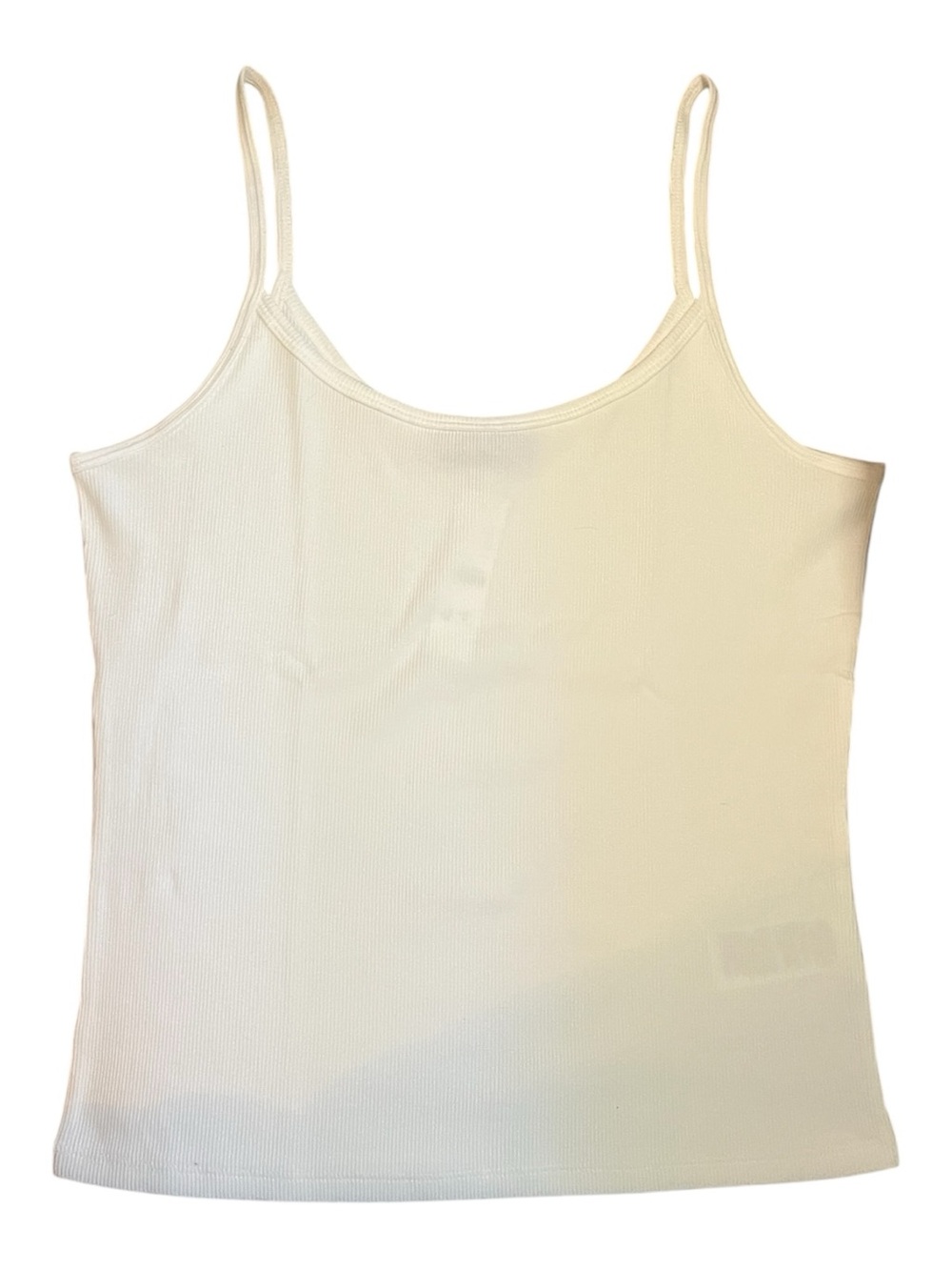 J.Crew Perfect Rib Slim-Fit Camisole White NWT Women’s Medium